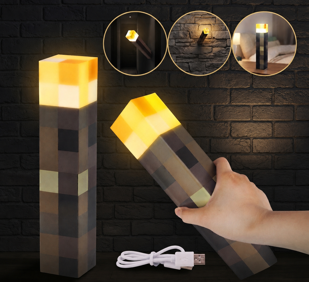 Minecraft Lampka Pochodnia