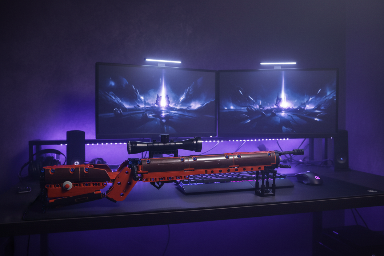 Pistolet Z Klocków