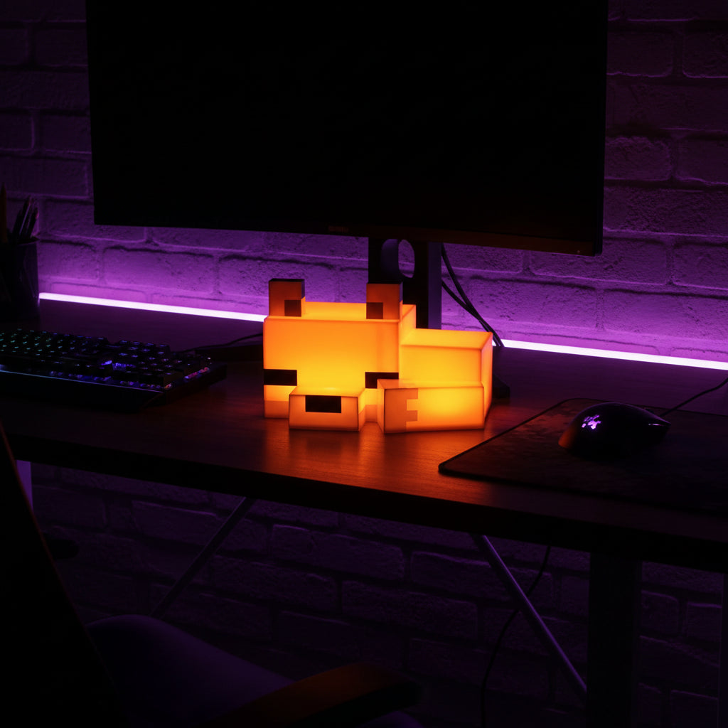 Minecraft Lampka Nocna Lisek