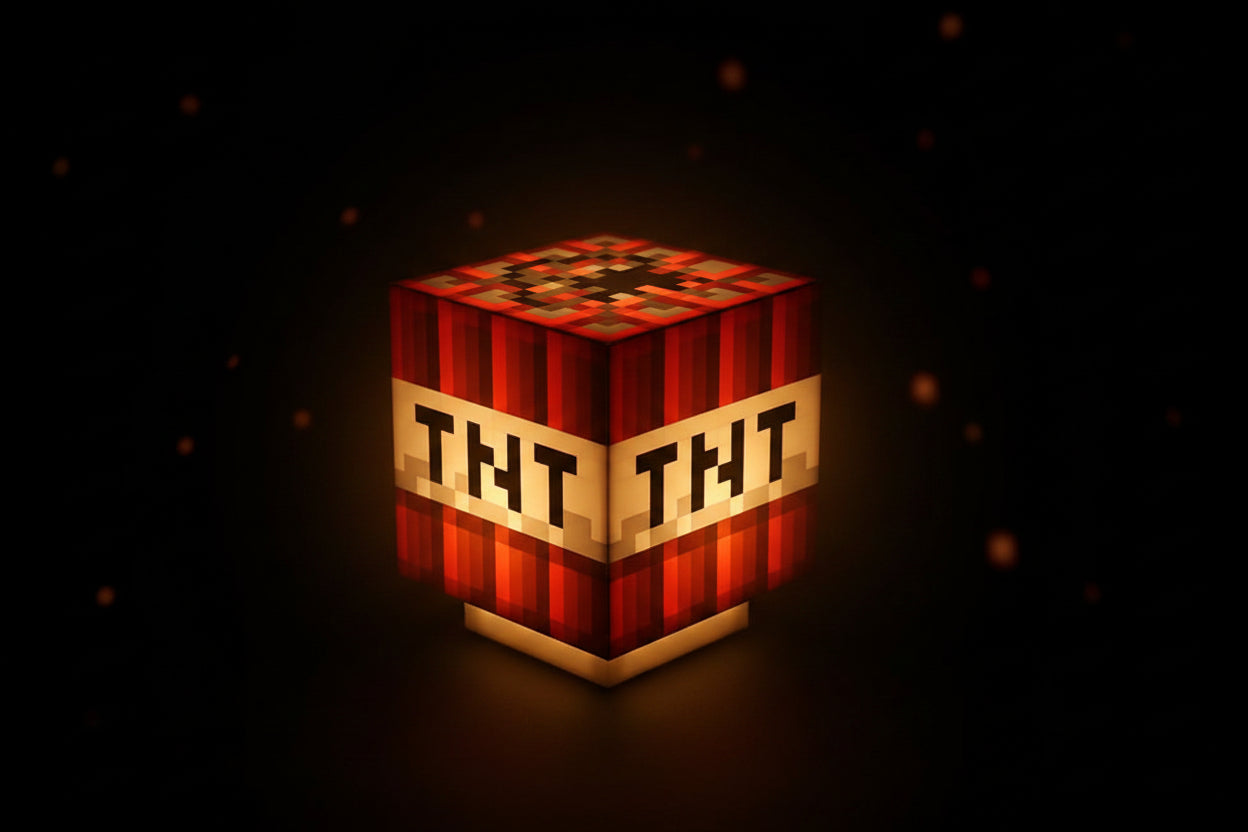 Minecraft Lampka TNT