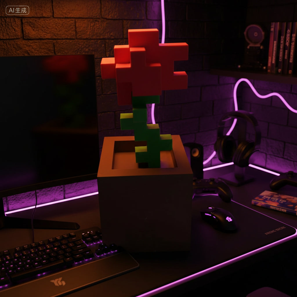 Minecraft Kwiatek