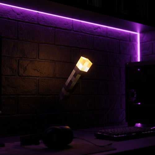 Minecraft Lampka Pochodnia