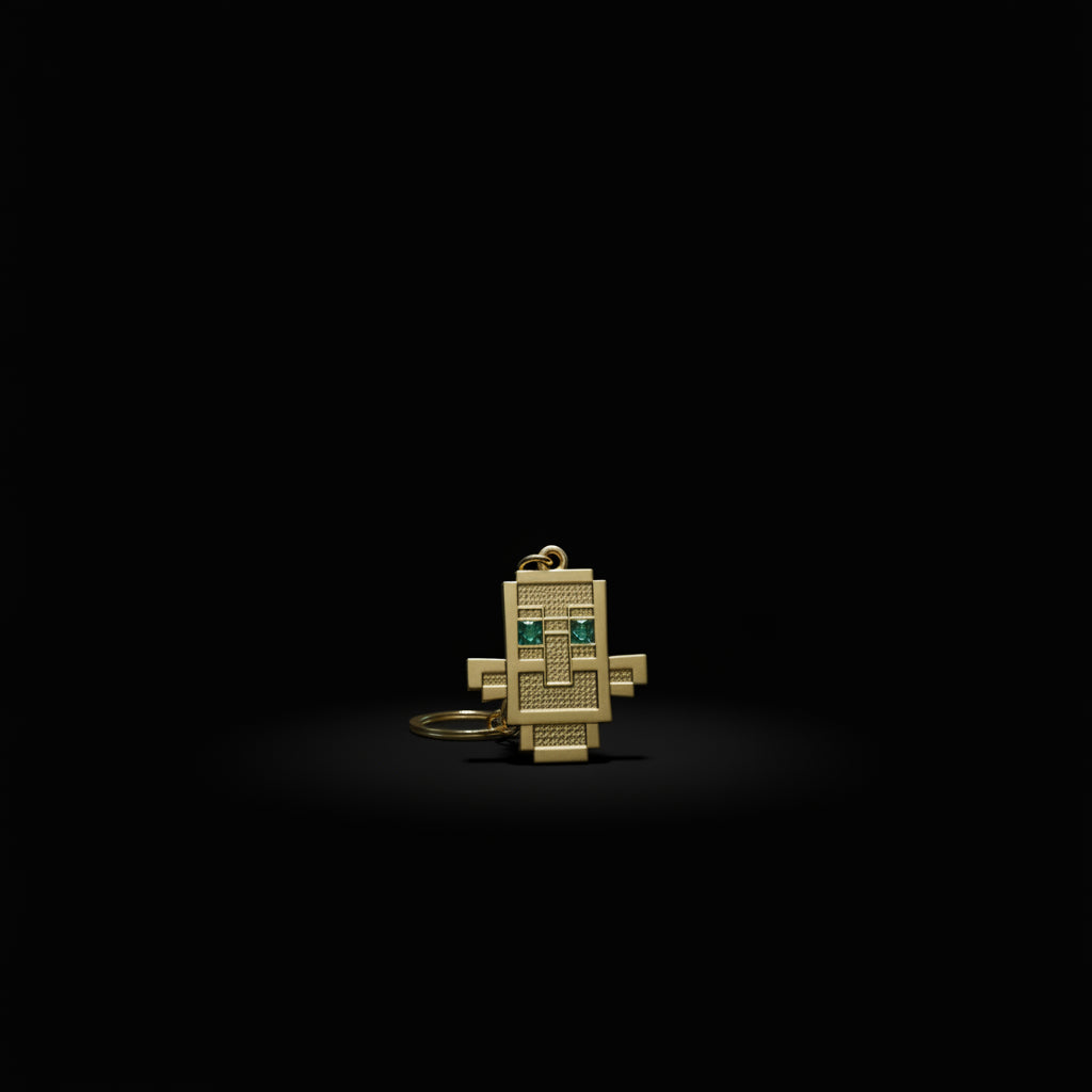 Minecraft Totem Brelok