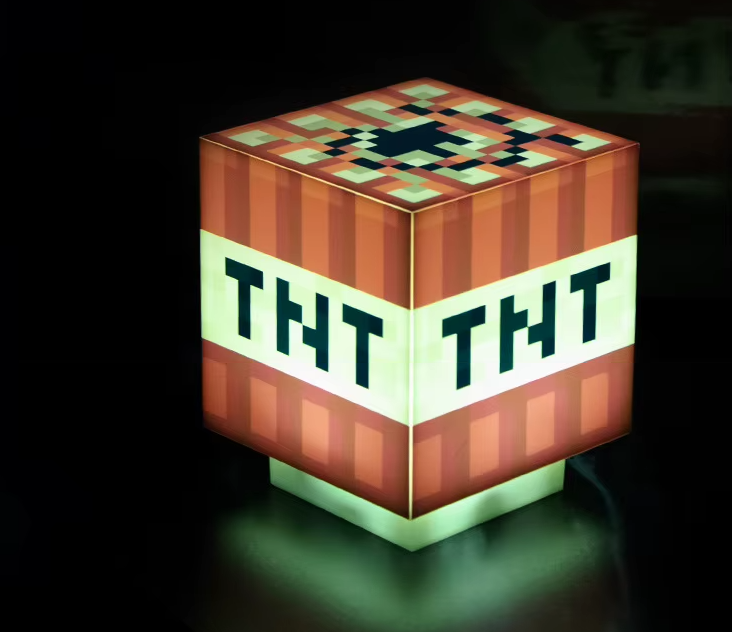 Minecraft Lampka TNT